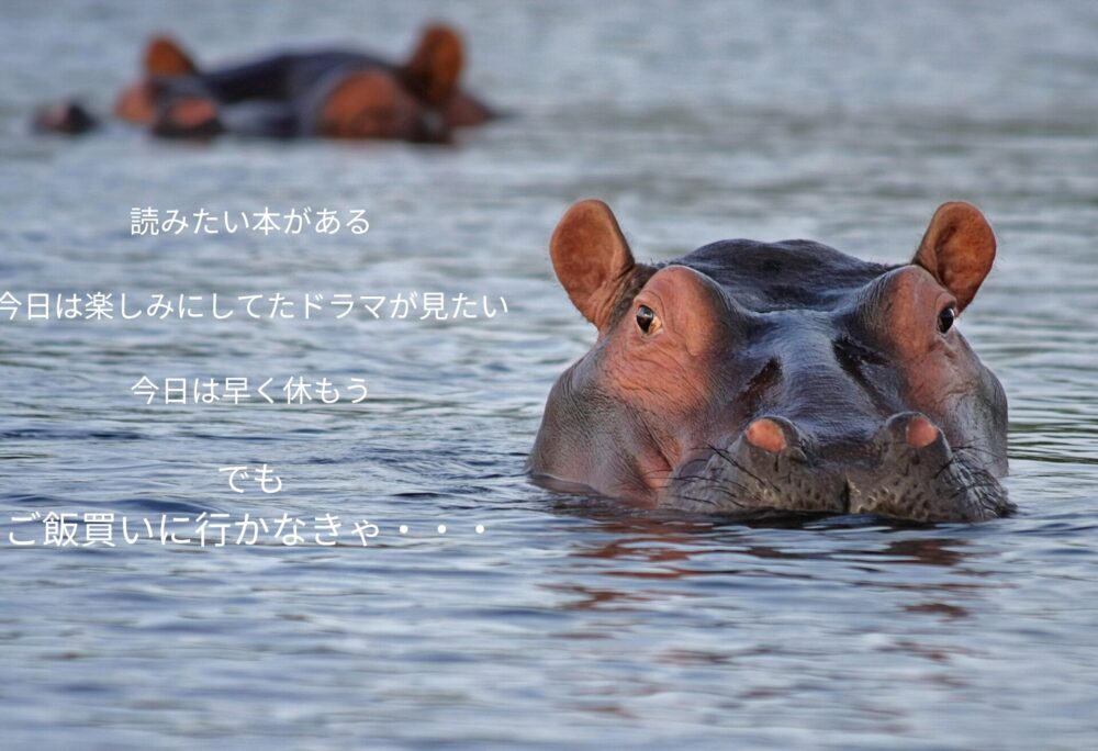 まっすぐ帰ってゆっくりしたい